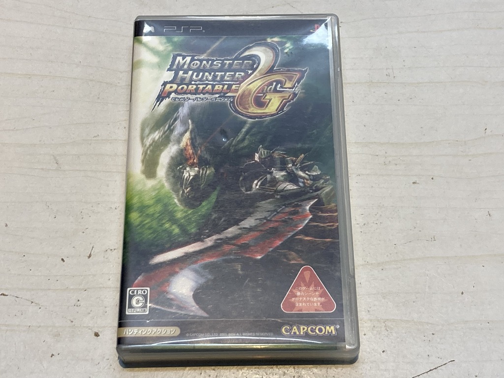 CAPCOM PSP用ソフト モンスターハンターポータブル 2nd G