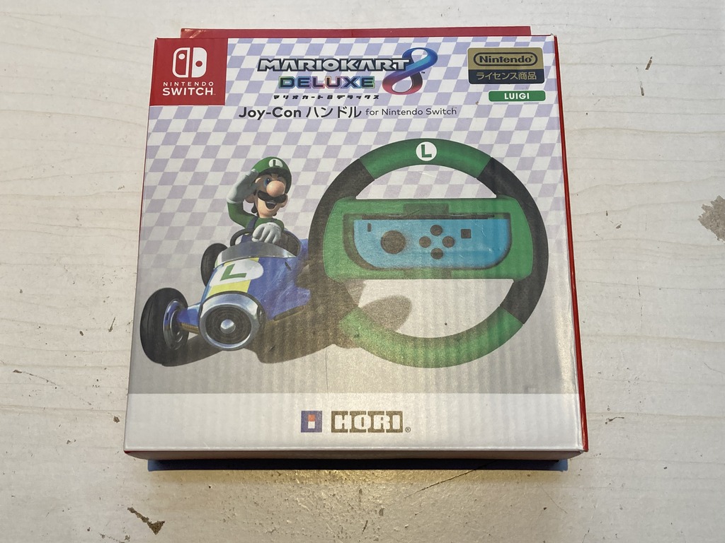 HORI Nintendo Switch用ソフト マリオカート8 デラックス Joy-Conハンドル（ルイージモデル）
