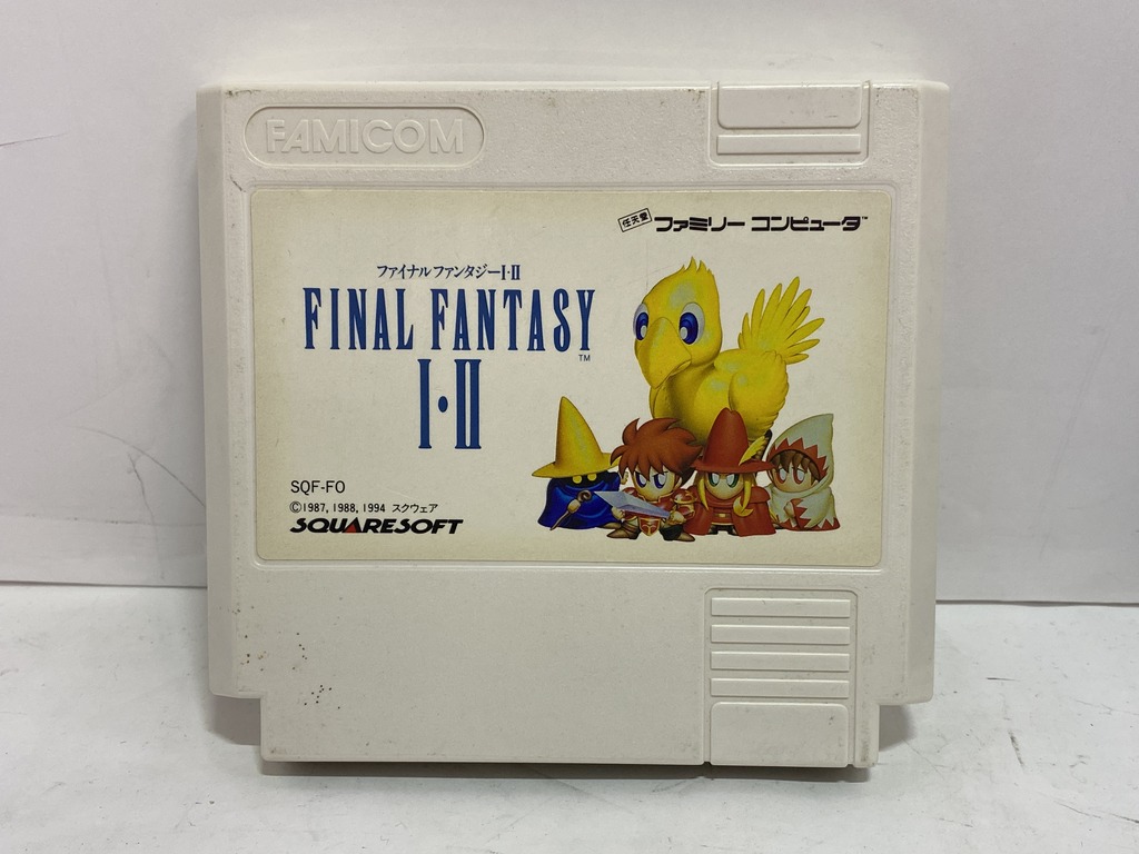 スクウェア（SQUARESOFT） ファミコン用ソフト ファイナルファンタジーI・II