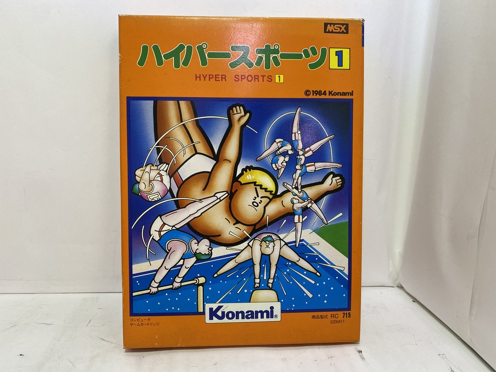 コナミ MSX用ソフト ハイパースポーツ1