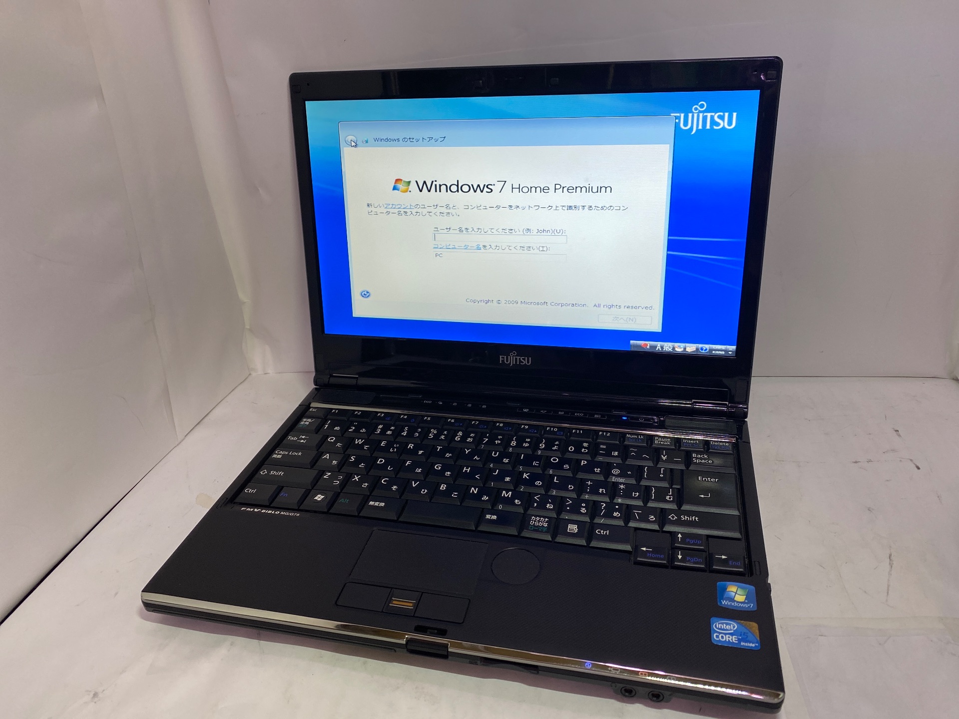 FUJITSU(富士通) 【現状品】FMV-BIBLO MG/G75 (FMVMGG75P)