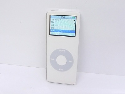 APPLE iPod nano IPOD NANO 2GB MA004J A(… - ポータブルプレーヤー