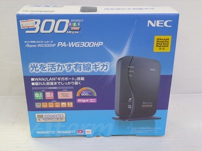 NEC 日本電気 AtermWG300HP PA-WG300HP
