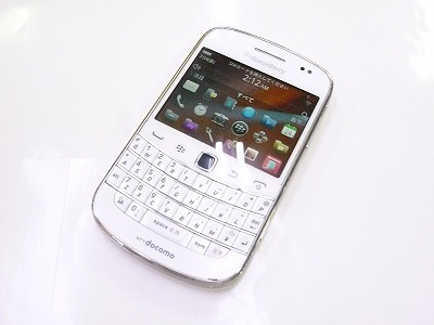 RIM/Docomo Blackberry Bold 9900 Pure Whiteの激安通販(詳細情報