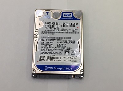 WesternDigital WD3200BEVS