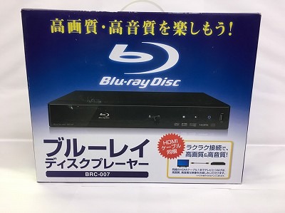 コム・アライアンス ブルーレイディスクプレイヤー BRC-007