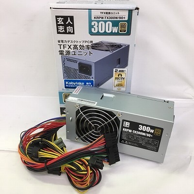 玄人志向 ATX電源 KRPW-TX300W/90+の激安通販(詳細情報) - パソコン