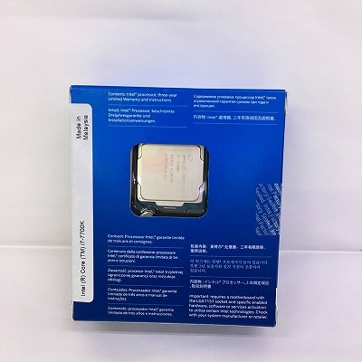 Intel(インテル) Core i7-7700K(4.5GHz)の激安通販(詳細情報) - パソコンショップパウ