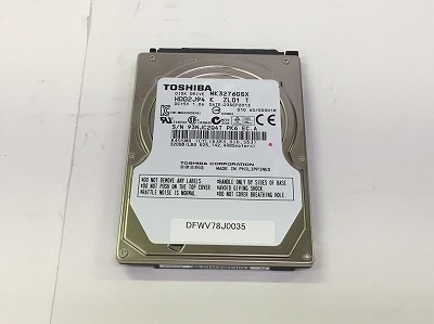 TOSHIBA(東芝) MK3276GSXの激安通販(詳細情報) - パソコン