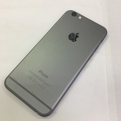 docomo(NTTドコモ) iPhone 6 16GB MG472J/A スペースグレイ