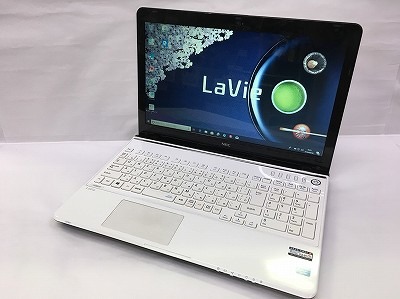 美品　NEC LaVie S PC-LS150RSW ノートパソコン　pc 家電