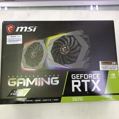 msi GeForce RTX 2070 GAMING 8G [PCIExp 8GB]の激安通販(詳細情報 