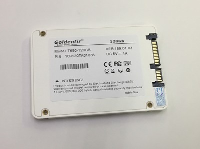 Goldenfir T650-120GB(SSD 120GB)の激安通販(詳細情報) - パソコンショップパウ