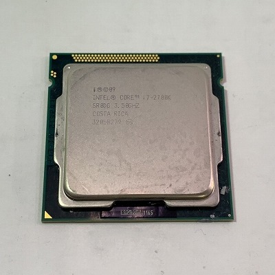 PC/タブレットintel Core i7-2700K LGA1155 CPU