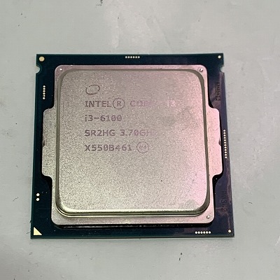 スマホ/家電/カメラIntel CPU Core i3 6100 3.70GHz　LGA1151