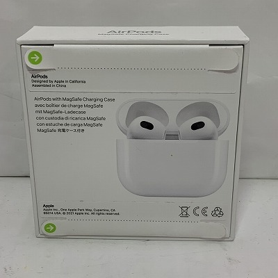 APPLE(アップル) AirPods 第3世代 MME73J/A A2565 A2564 A2566